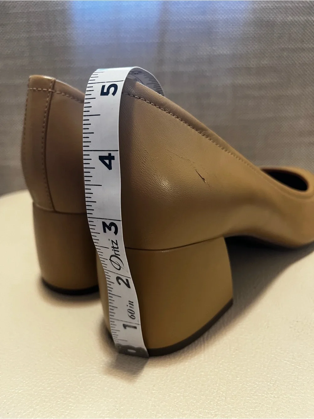 Vionic Carmel Leather Block Heel Pumps Women’s Size 9.5